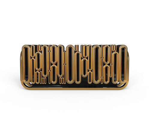 Aparador Ellipse dourado