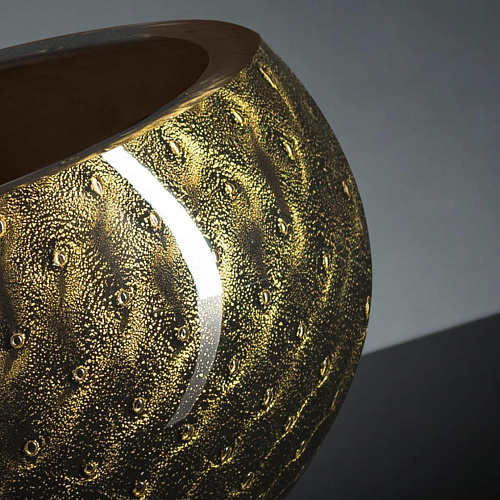 Taça Mocenigo Preta e Dourada