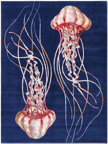 Tapete Jellyfish Feito à Mão