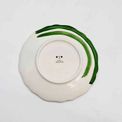 Prato cerâmico artesanal