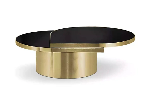 Mesa de Centro Latão Polido Dewdrops