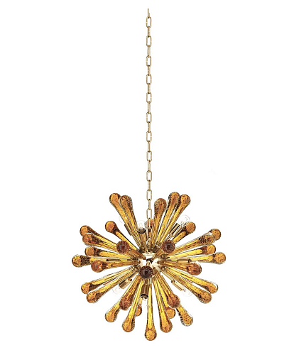 Lustre Sputnik Dourado