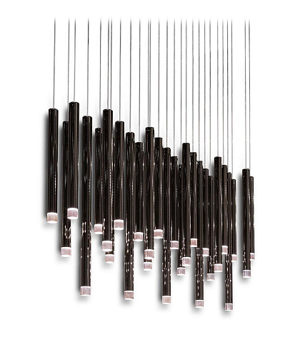 Luminária suspensa Perfect Time 27 luzes