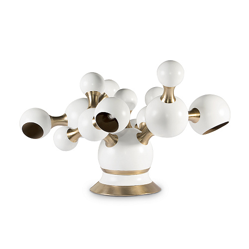 Candeeiro de mesa molecular