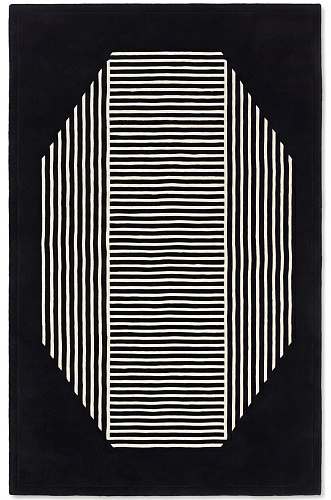 Tapete Octagon Lines Dark