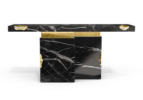 Consola Dominion Nero Marquina