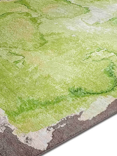 Tapete Mono Verde Luxury Feito à Mão