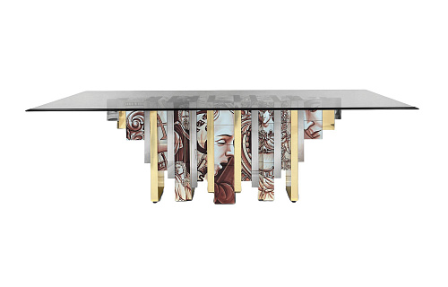 Mesa de Jantar Luxe Sepia Legacy