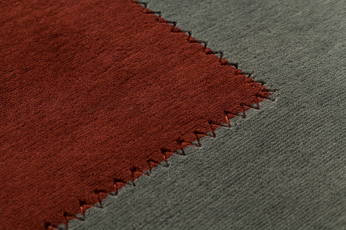 Tapete Feito à Mão Isola 100% Lã