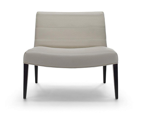 Cadeira de Lounge em Pele