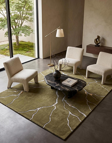 Tapete Vein Marble Olive