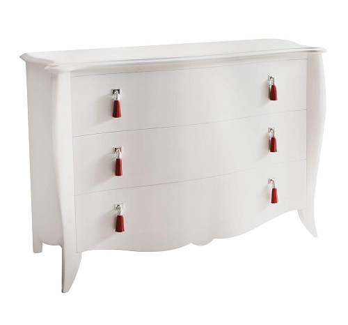 Cómoda em Branco Lacado