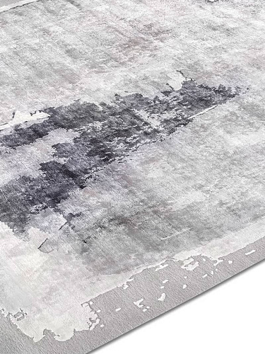 Tapete Mono Cinzento Luxury Feito à Mão