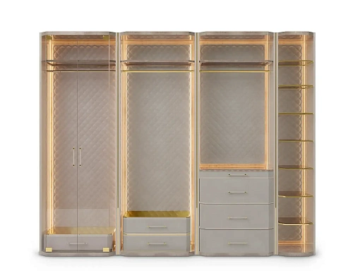 Roupeiro Bege Cadence