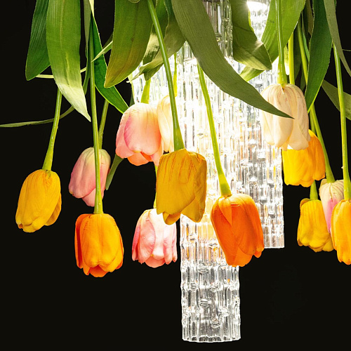 Lustre Redondo Pequeno Tulip