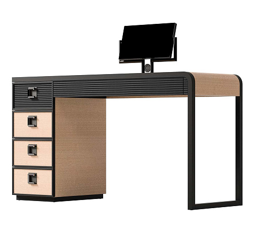 Toucador Preto e Bege