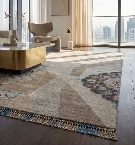 Tapete Eastern Rosette