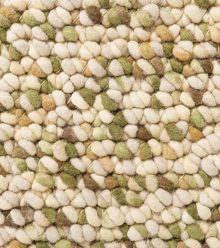 Tapete Pebble Verde Musgo