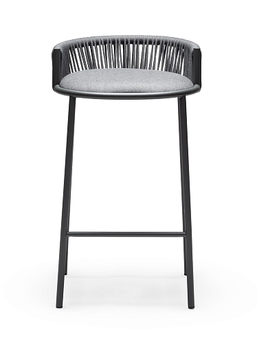 Banco de Bar para Exterior Millie SG-65 Cinzento