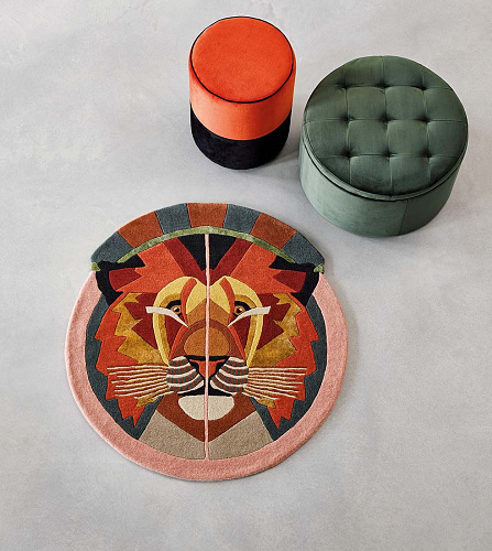 Tapete Círculo Zodiac Leão