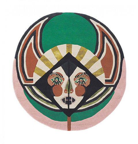 Tapete Redondo Círculo Zodiac Virgem