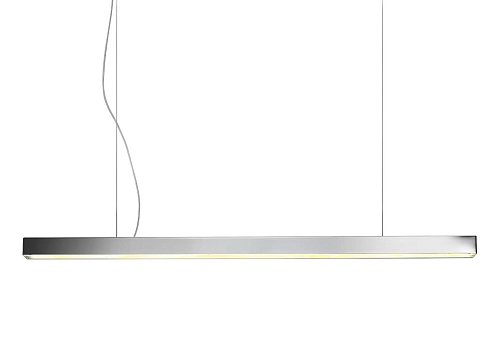 Suspensão Linear LED em Níquel Polido