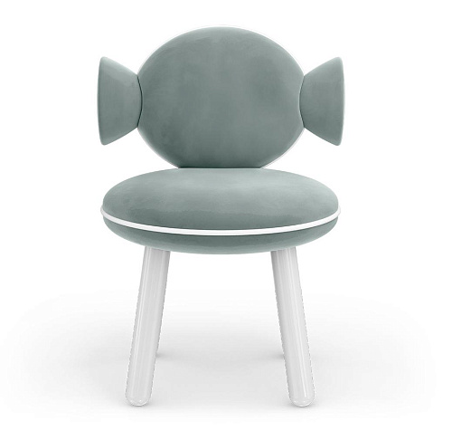 Cadeira puff Lollipop azul