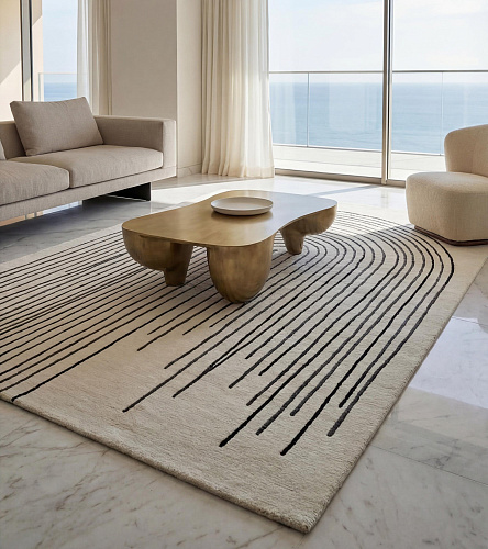 Tapete Arcade Lines Ivory