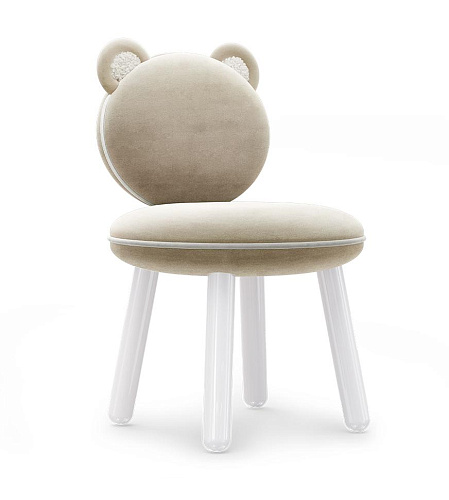 Cadeira infantil Fluffy Bear creme