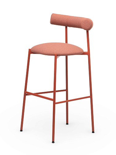 Banco de Bar Pampa SG-80 Vermelho