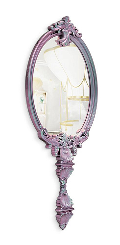 Espelho de parede Mystic Chameleon rosa