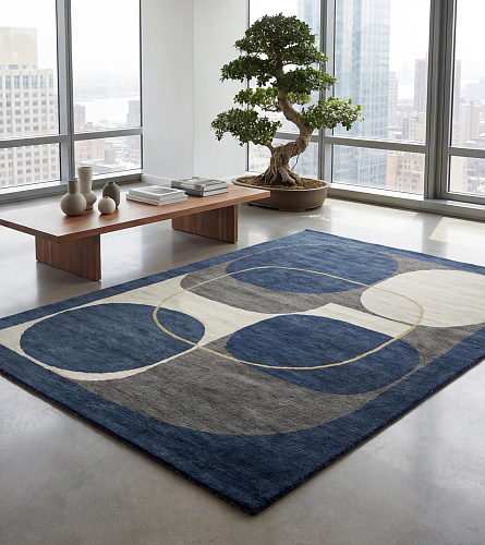 Tapete Nocturne Circles