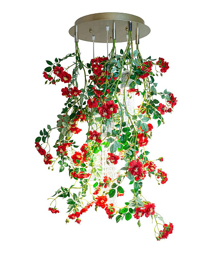 Lustre Pequeno Red Roses