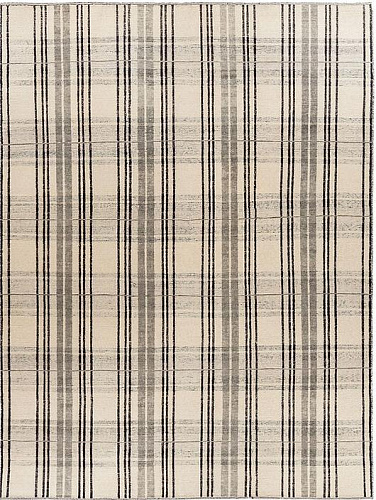 Tapete Feito à Mão Turco Xadrez