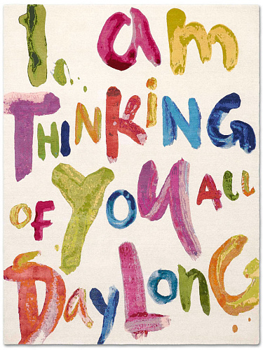 Tapete I am thinking... Luxury Feito à Mão