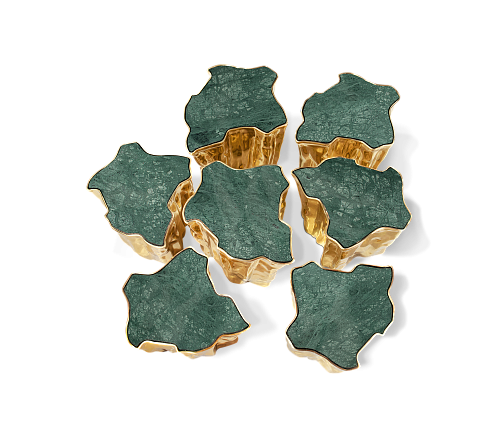 Mesa de Centro Esmeralda Série Paradise