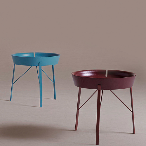 Mesa de Centro Azul Claro Cocoon