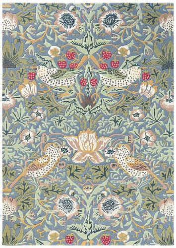 Tapete Strawberry Thief Ardósia