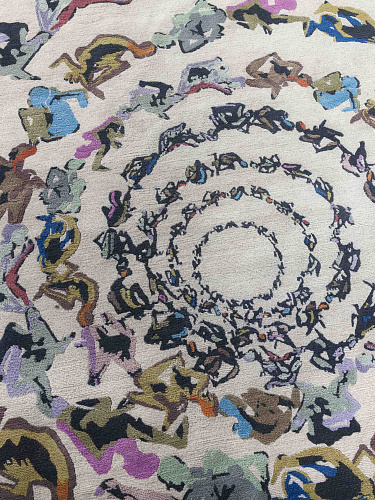 Tapete Human Circle Inferno Circle