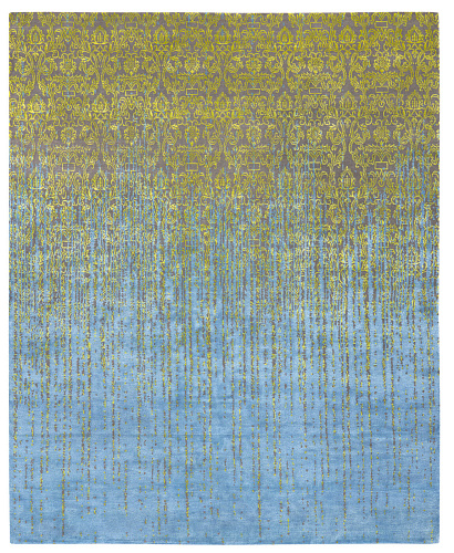 Tapete Roma Vendetta Amarelo Azul