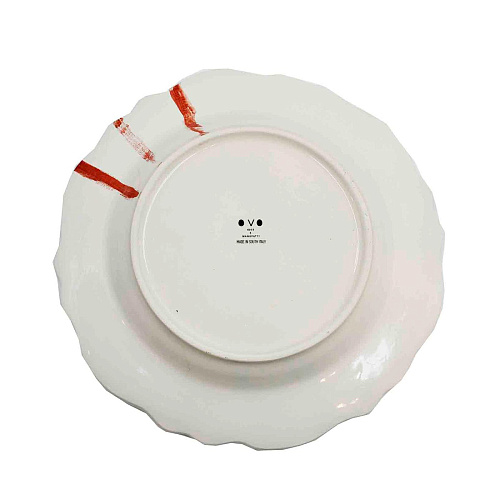 Prato cerâmico artesanal