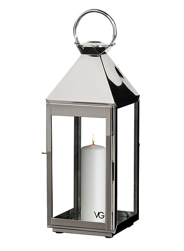 Lanterna de Exterior em Aço Inoxidável