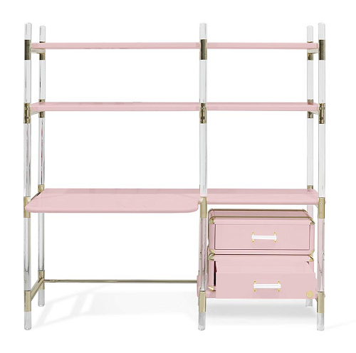 Biblioteca Jigsaw Puzzle rosa