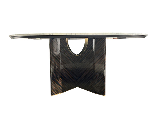 Mesa de Jantar Redonda Modo em Mármore