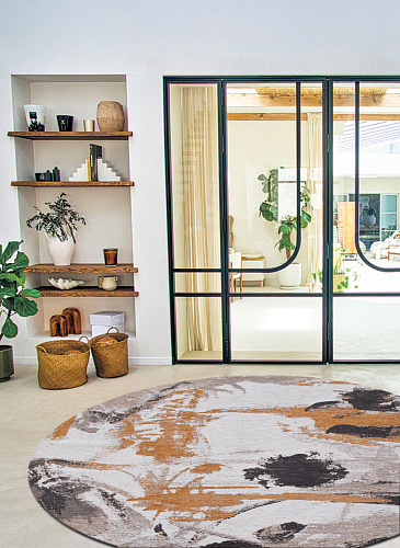 Tapete Middle Of 9344 Redondo