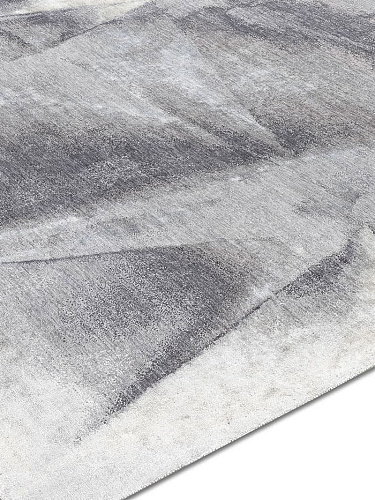 Tapete Prateado Feito à Mão