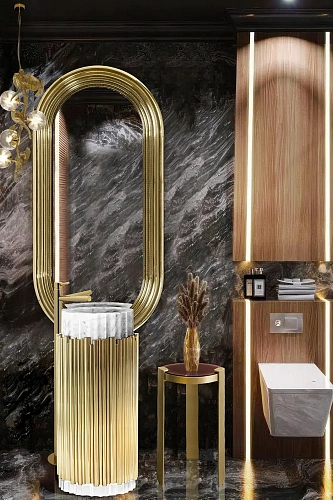 Lavatório de coluna Harmony