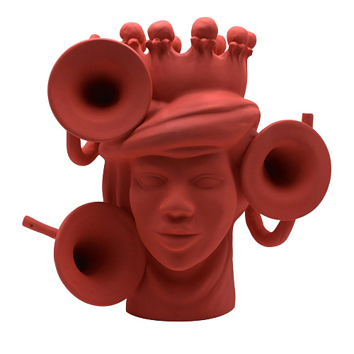 Escultura artesanal Moor's Head