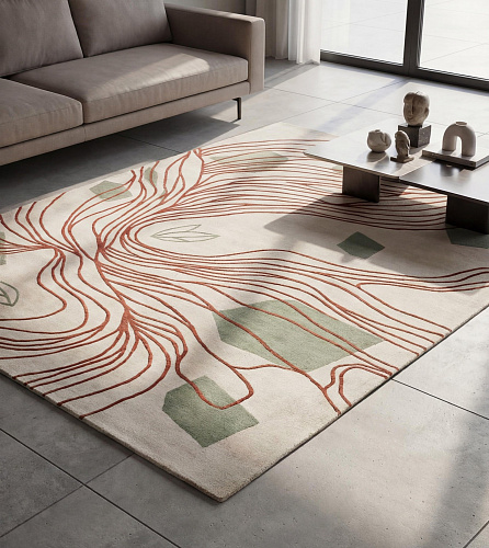 Tapete Flowing Lines