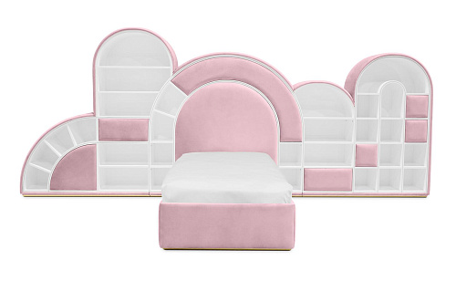 Cama Bubblegum Marshmallow rosa